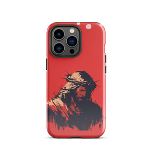 Crown Of Thorns Silhouette Tough Case for iPhone®