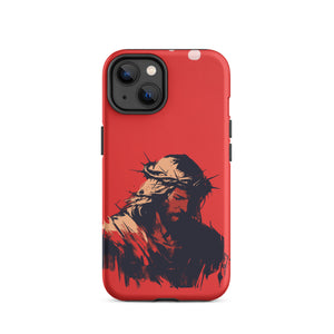Crown Of Thorns Silhouette Tough Case for iPhone®