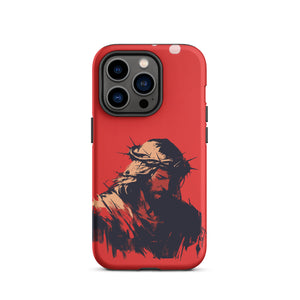 Crown Of Thorns Silhouette Tough Case for iPhone®