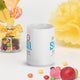 Be Still - White glossy mug